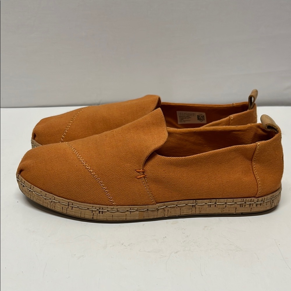 Toms Orange Loafers Slip-Ons